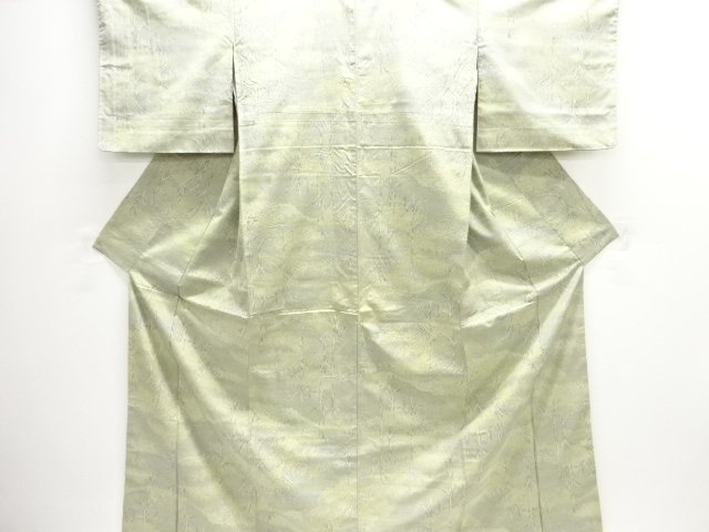 JAPANESE KIMONO / OMESHI / NISHIJIN-ORI / WOVEN TREES